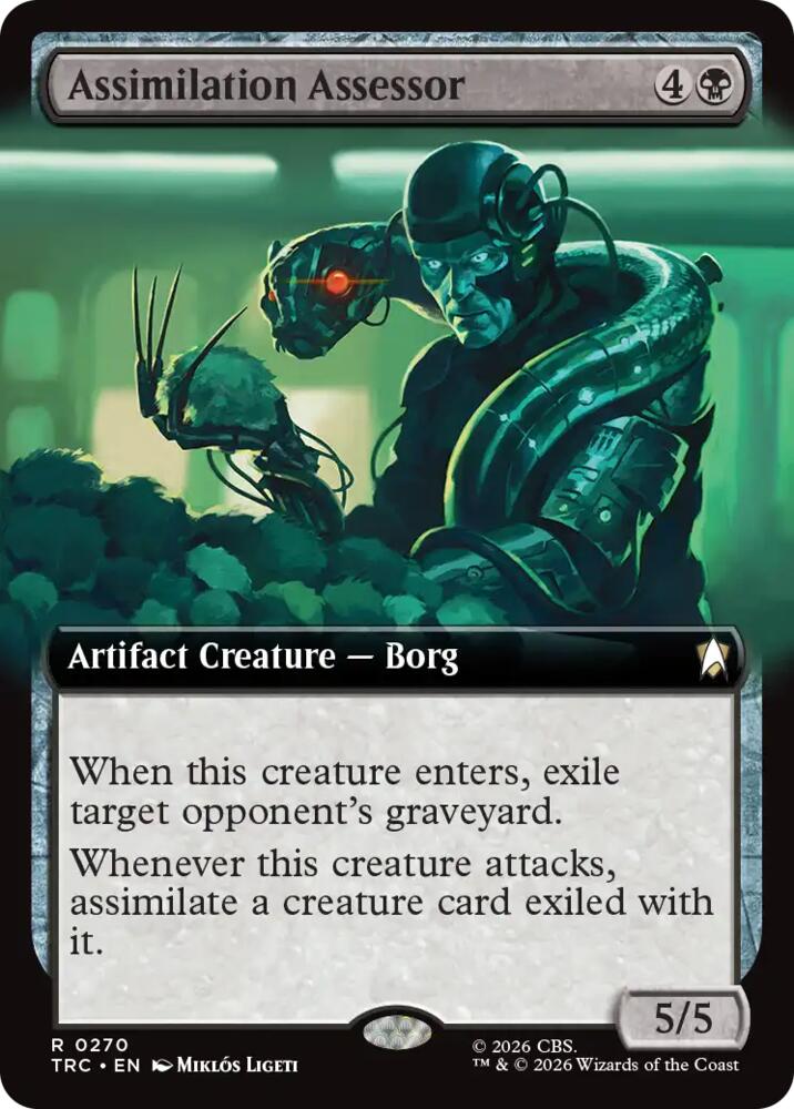 Assimilation Assessor (Extended Art) (270) [Star Trek Commander] | Boutique FDB TCG