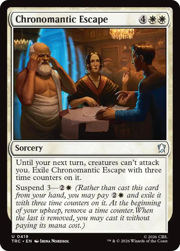 Chronomantic Escape (419) [Star Trek Commander] | Boutique FDB TCG