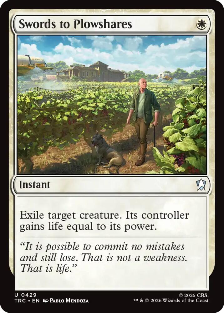 Swords to Plowshares (Surge Foil) (429) [Star Trek Commander] | Boutique FDB TCG