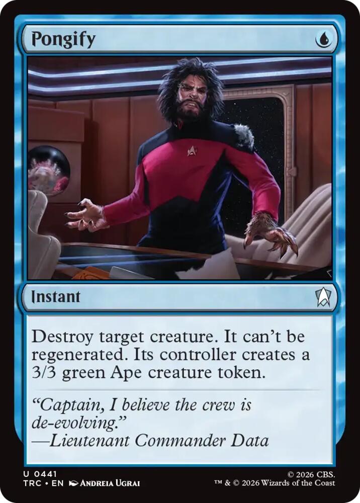 Pongify (441) [Star Trek Commander] | Boutique FDB TCG