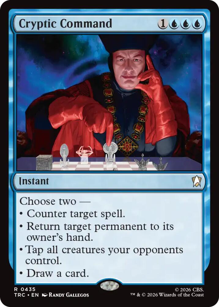Cryptic Command (Surge Foil) (435) [Star Trek Commander] | Boutique FDB TCG