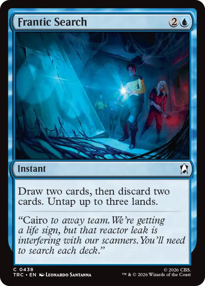 Frantic Search (Surge Foil) (438) [Star Trek Commander] | Boutique FDB TCG