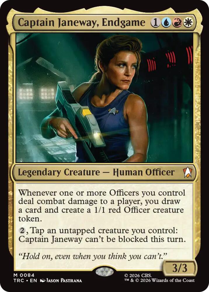 Captain Janeway, Endgame (84) [Star Trek Commander] | Boutique FDB TCG