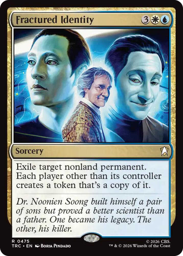 Fractured Identity (475) [Star Trek Commander] | Boutique FDB TCG