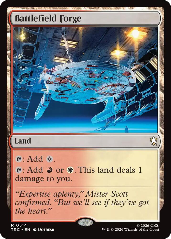 Battlefield Forge (514) [Star Trek Commander] | Boutique FDB TCG