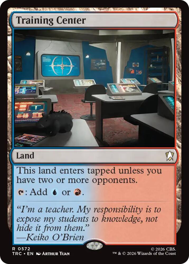Training Center (Surge Foil) (572) [Star Trek Commander] | Boutique FDB TCG