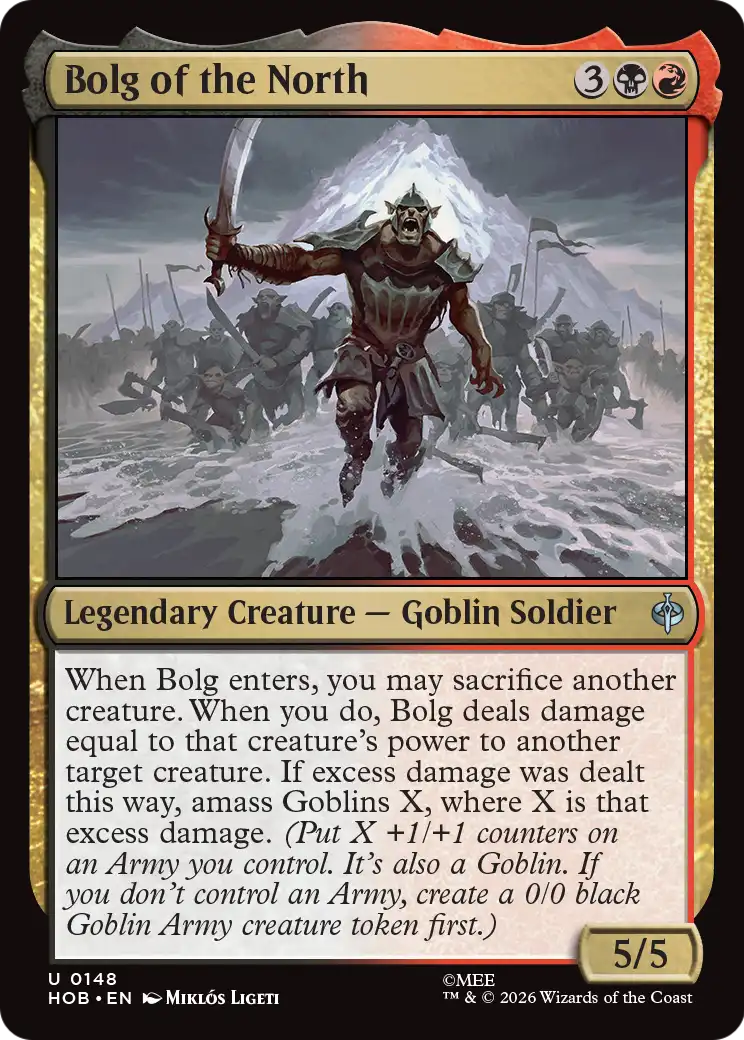 Bolg of the North [The Hobbit] | Boutique FDB TCG