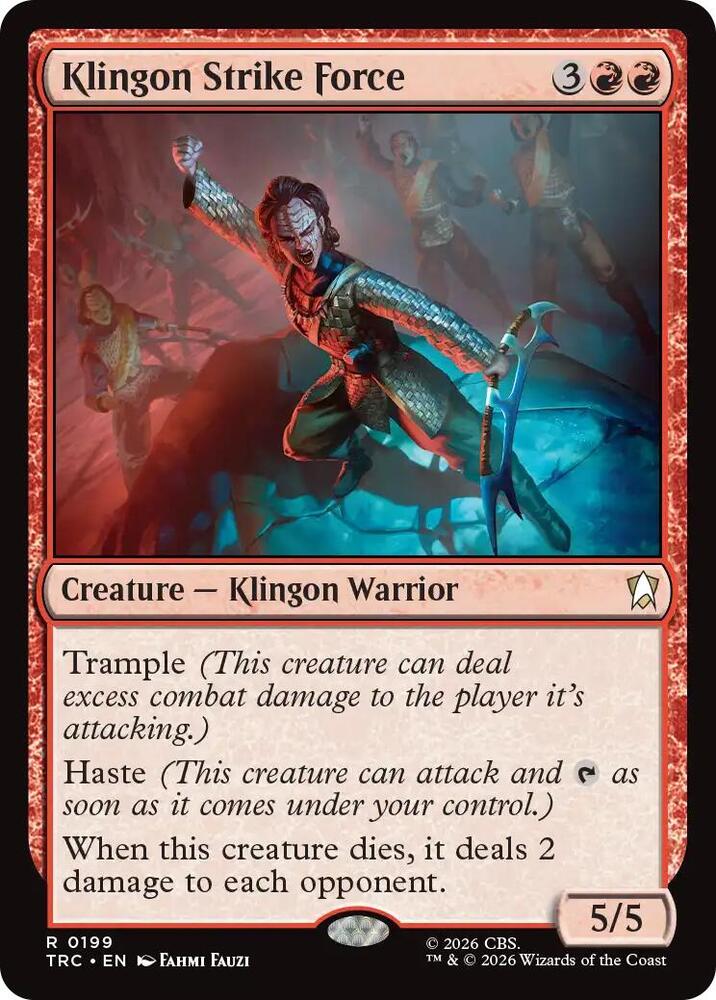 Klingon Strike Force (199) [Star Trek Commander] | Boutique FDB TCG