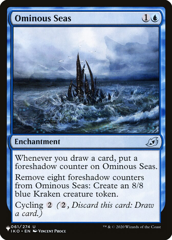 Ominous Seas [The List] | Boutique FDB TCG