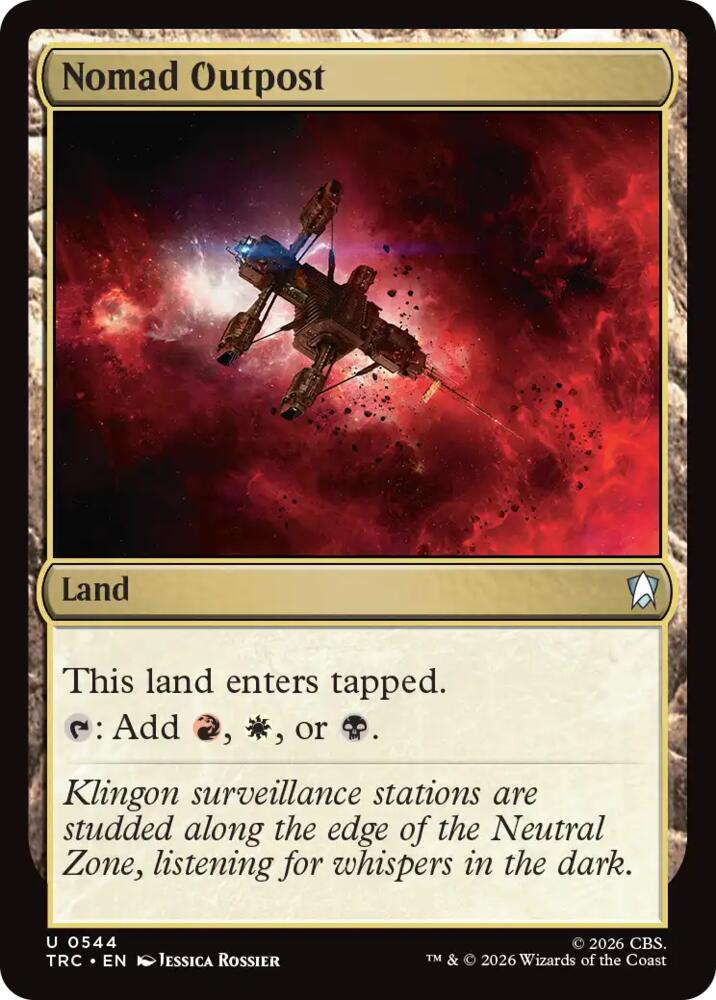Nomad Outpost (544) [Star Trek Commander] | Boutique FDB TCG