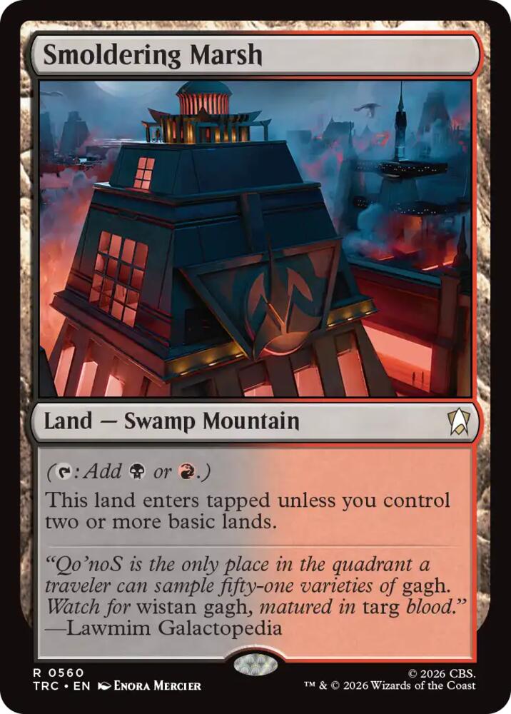 Smoldering Marsh (560) [Star Trek Commander] | Boutique FDB TCG