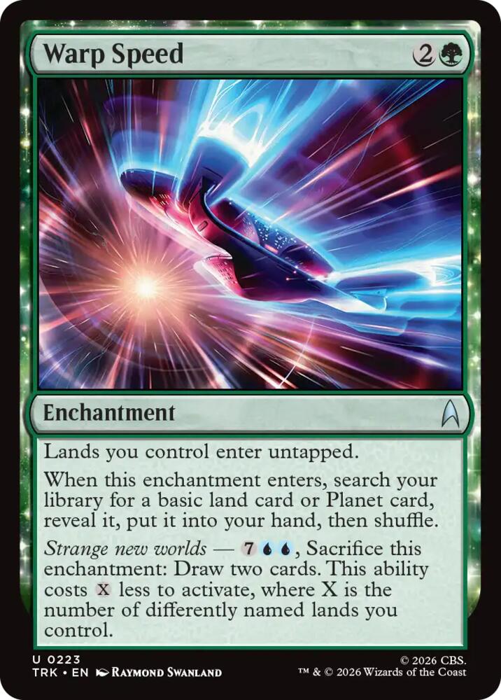 Warp Speed (223) [Star Trek] | Boutique FDB TCG