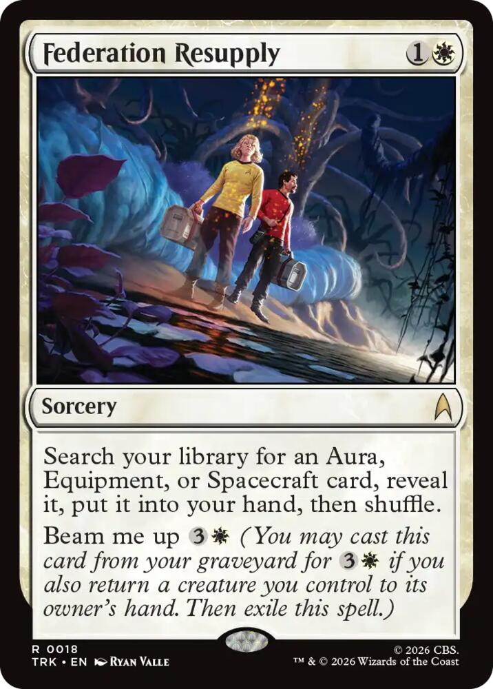 Federation Resupply (18) [Star Trek] | Boutique FDB TCG