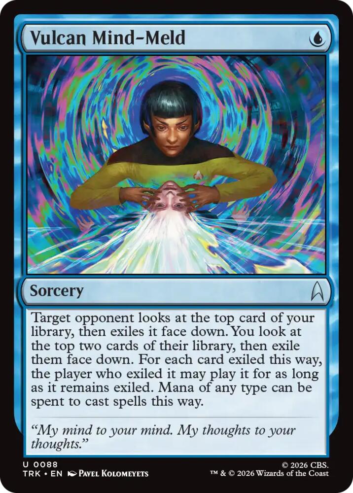 Vulcan Mind-Meld (88) [Star Trek] | Boutique FDB TCG