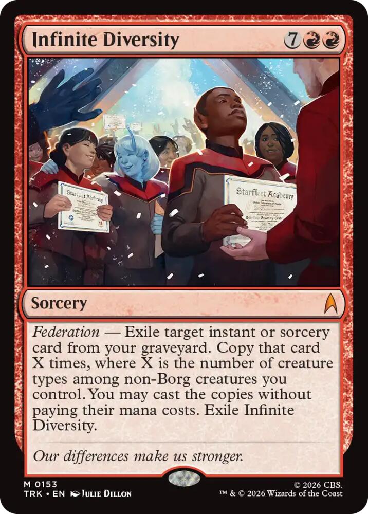 Infinite Diversity (153) [Star Trek] | Boutique FDB TCG