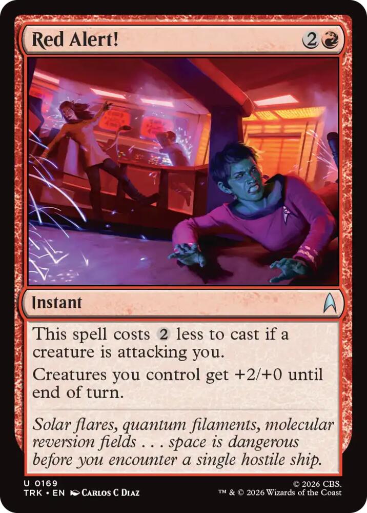 Red Alert! (169) [Star Trek] | Boutique FDB TCG