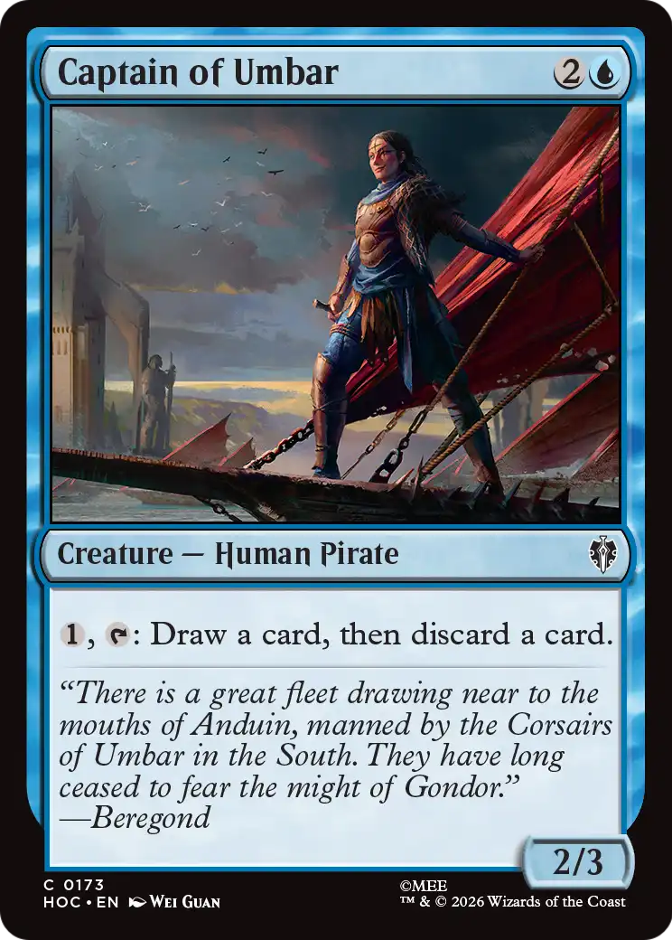 Captain of Umbar [The Hobbit: Eternal-Legal] | Boutique FDB TCG