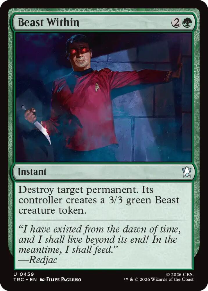 Beast Within (459) [Star Trek Commander] | Boutique FDB TCG