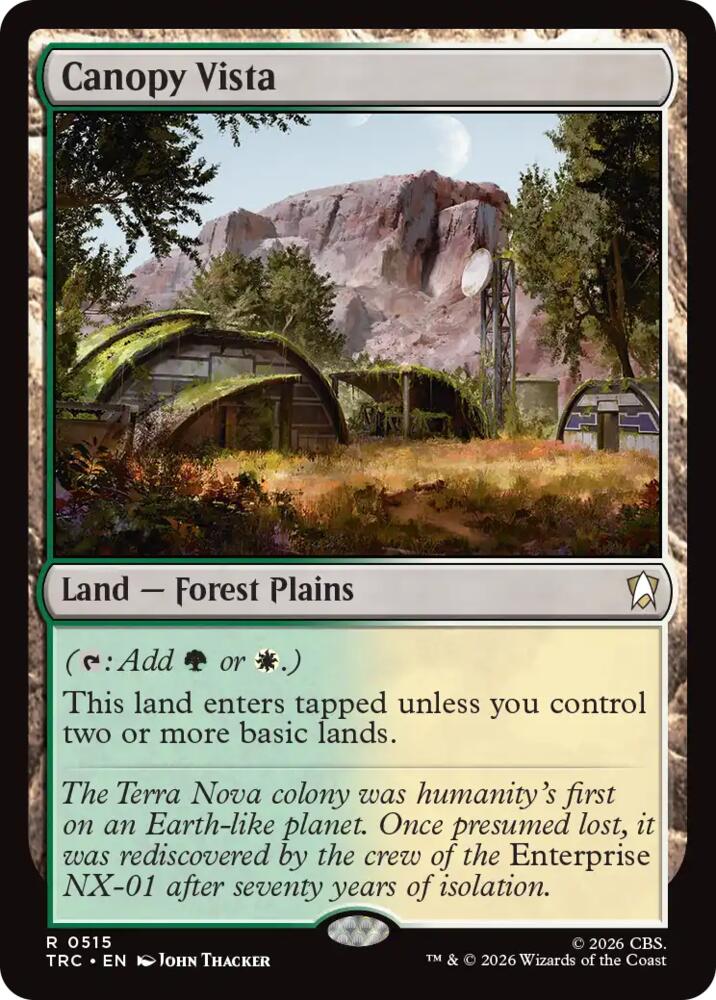 Canopy Vista (515) [Star Trek Commander] | Boutique FDB TCG