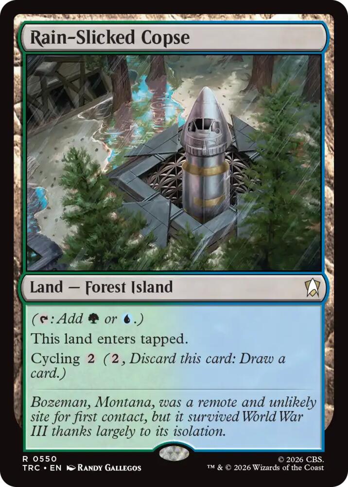 Rain-Slicked Copse (550) [Star Trek Commander] | Boutique FDB TCG