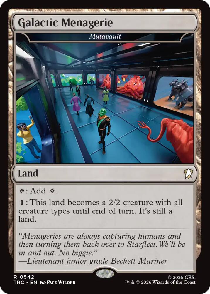Galactic Menagerie - Mutavault (Surge Foil) (542) [Star Trek Commander] | Boutique FDB TCG