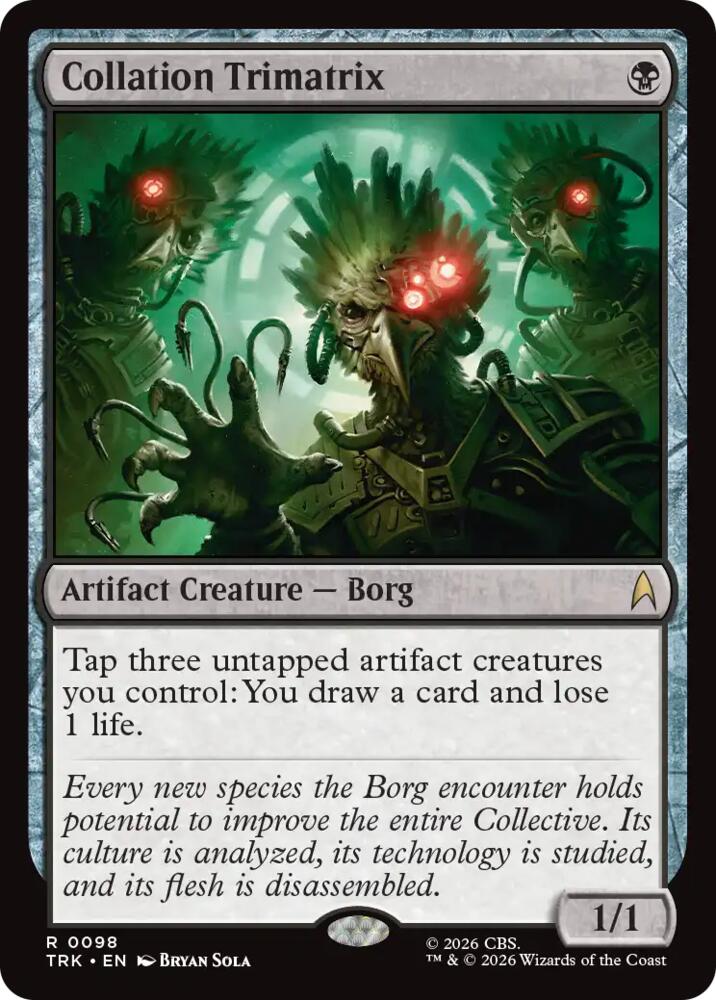 Collation Trimatrix (98) [Star Trek] | Boutique FDB TCG