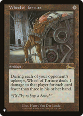 Wheel of Torture [The List] | Boutique FDB TCG