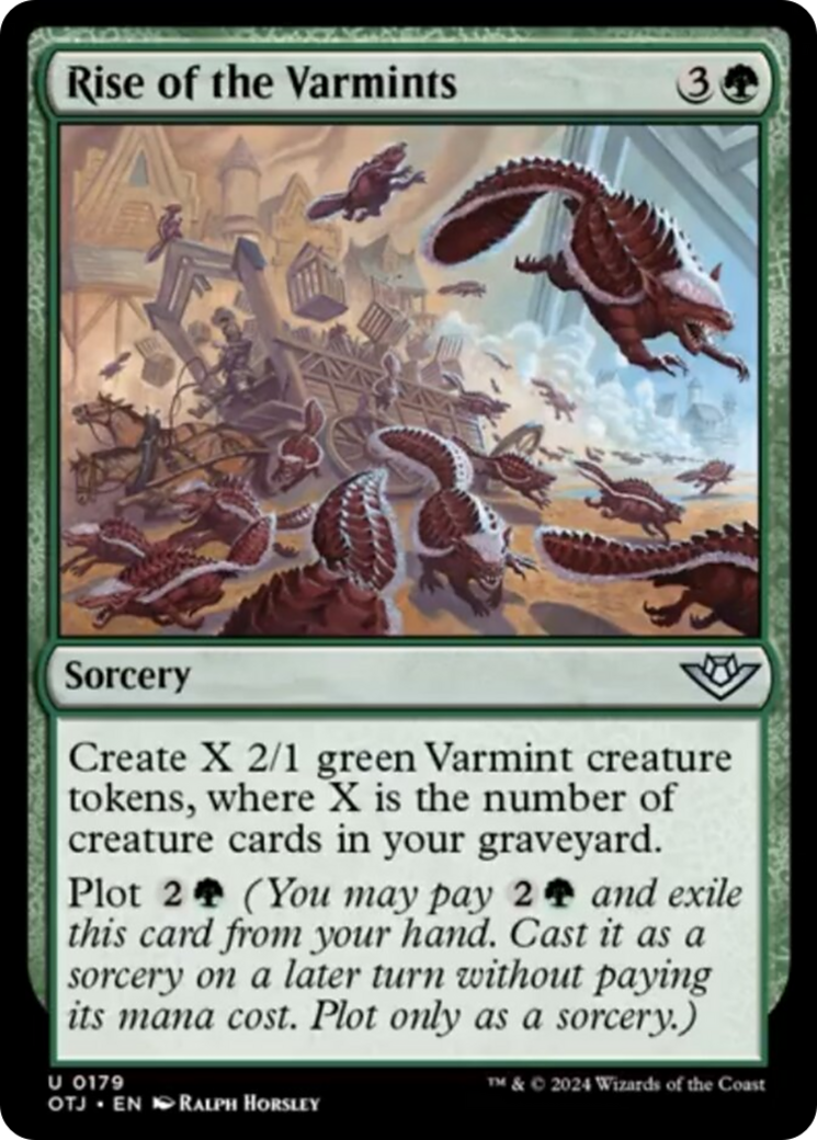 Rise of the Varmints [Outlaws of Thunder Junction] | Boutique FDB TCG