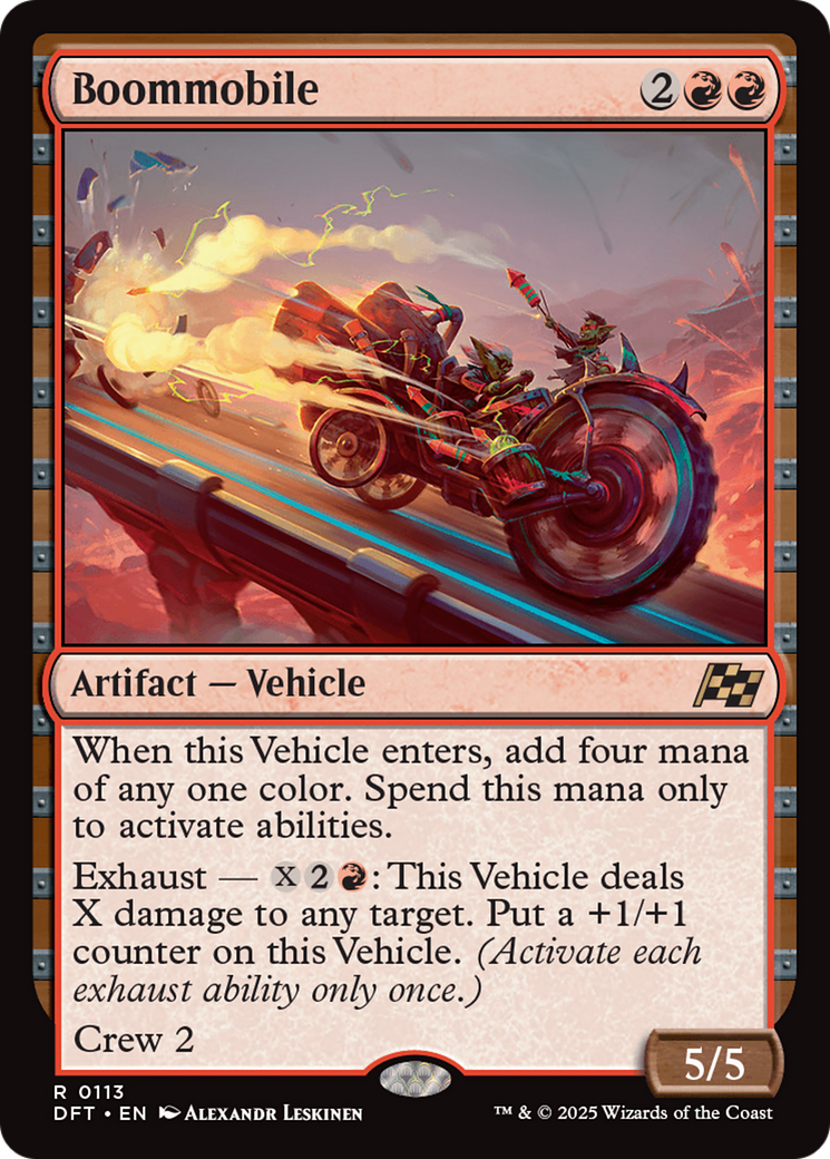 Boommobile [Aetherdrift] | Boutique FDB TCG