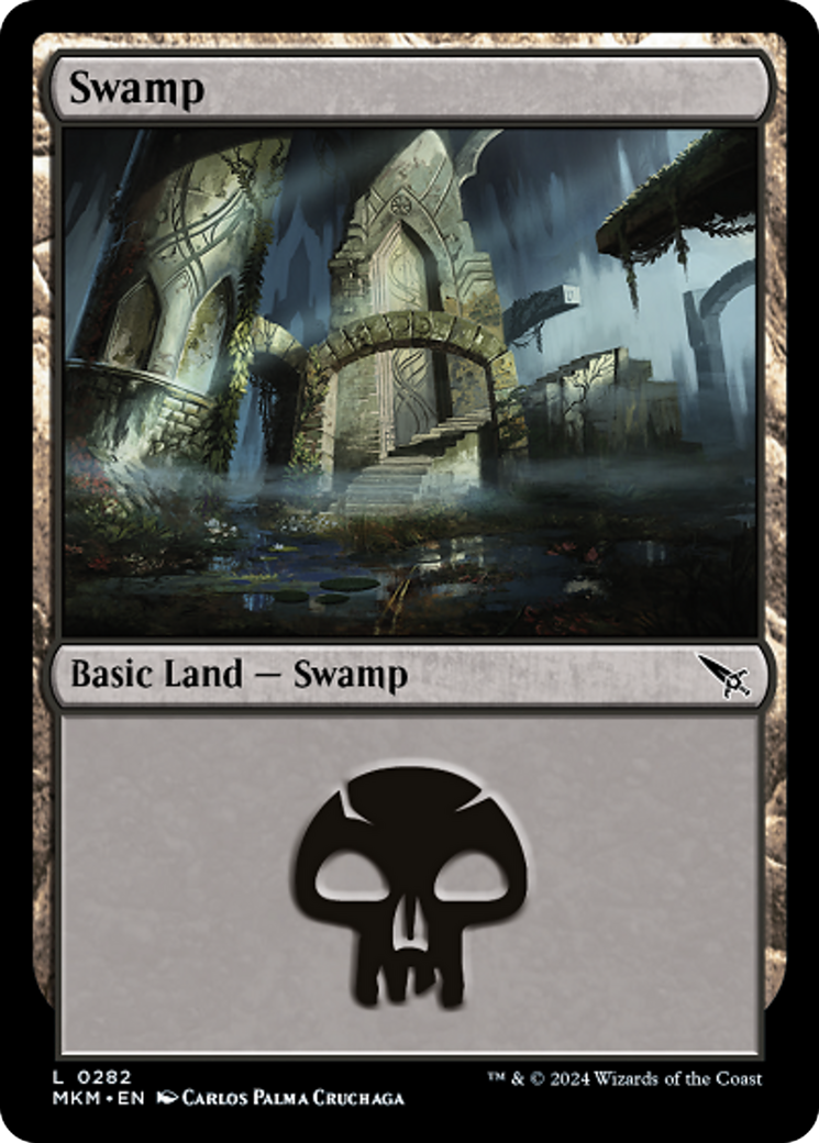 Swamp (0282) [Murders at Karlov Manor] | Boutique FDB TCG