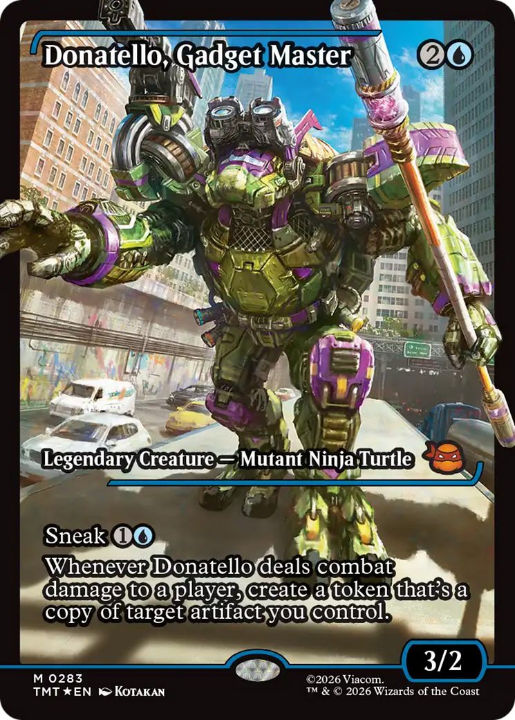 Donatello, Gadget Master (Showcase) [Teenage Mutant Ninja Turtles] | Boutique FDB TCG