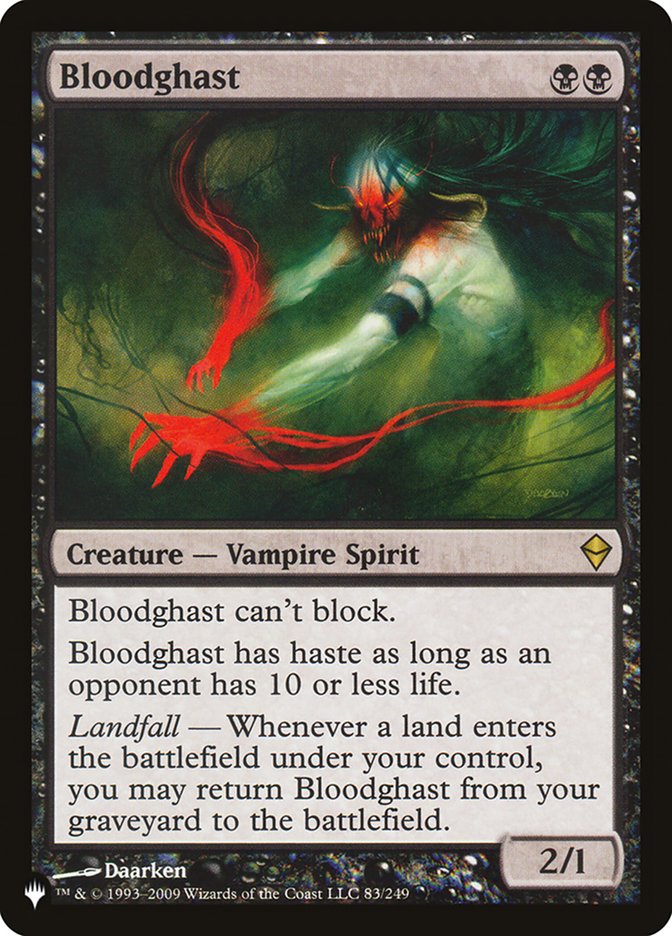 Bloodghast [The List] | Boutique FDB TCG