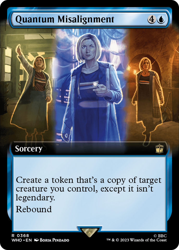 Quantum Misalignment (Extended Art) [Doctor Who] | Boutique FDB TCG