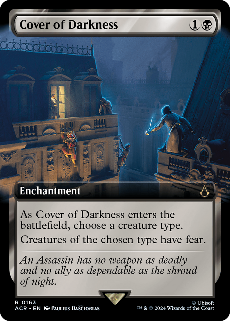 Cover of Darkness (Extended Art) [Assassin's Creed] | Boutique FDB TCG