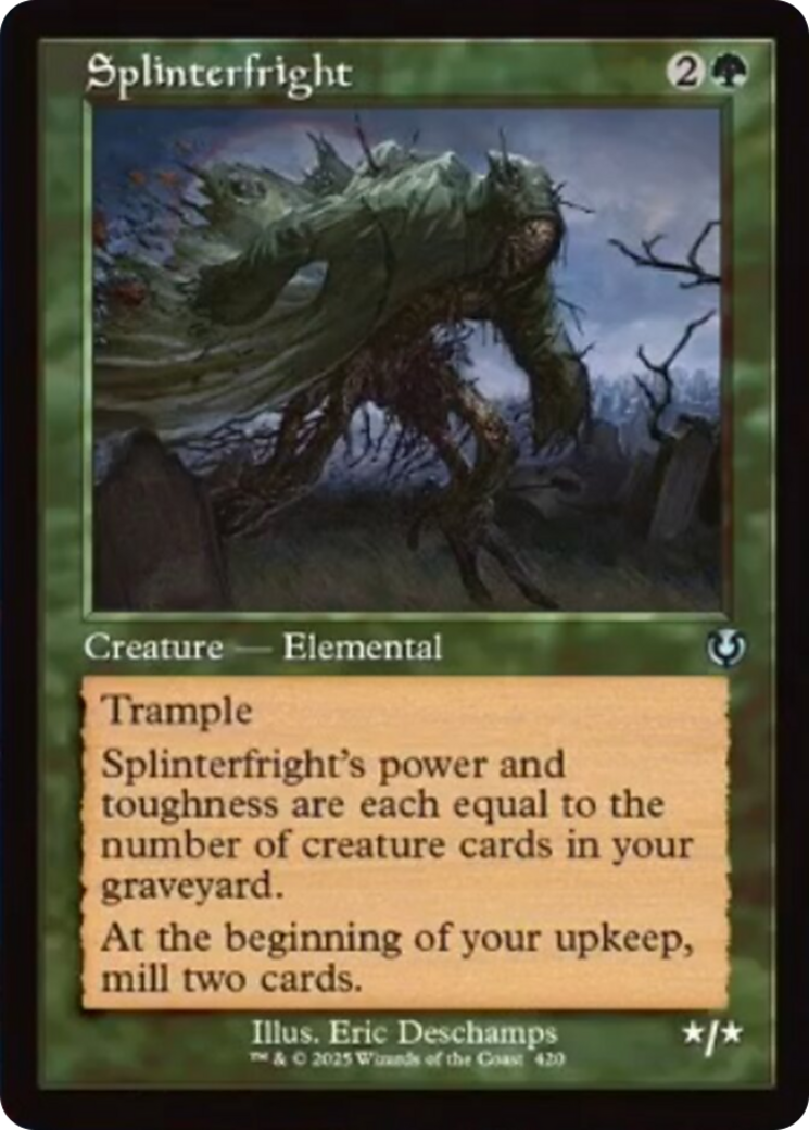 Splinterfright (Retro Frame) [Innistrad Remastered] | Boutique FDB TCG