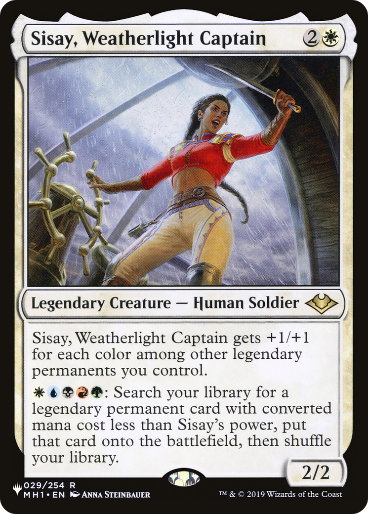 Sisay, Weatherlight Captain [Secret Lair: From Cute to Brute] | Boutique FDB TCG