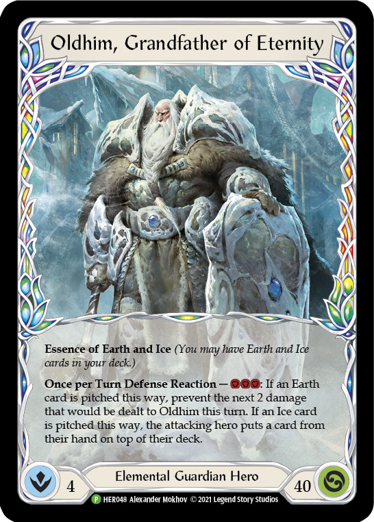 Oldhim, Grandfather of Eternity [HER048] (Promo)  Rainbow Foil | Boutique FDB TCG