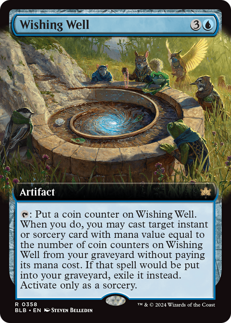 Wishing Well (Extended Art) [Bloomburrow] | Boutique FDB TCG