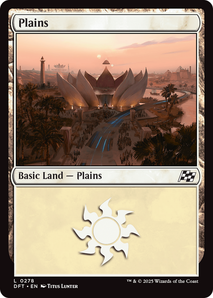 Plains (0278) [Aetherdrift] | Boutique FDB TCG