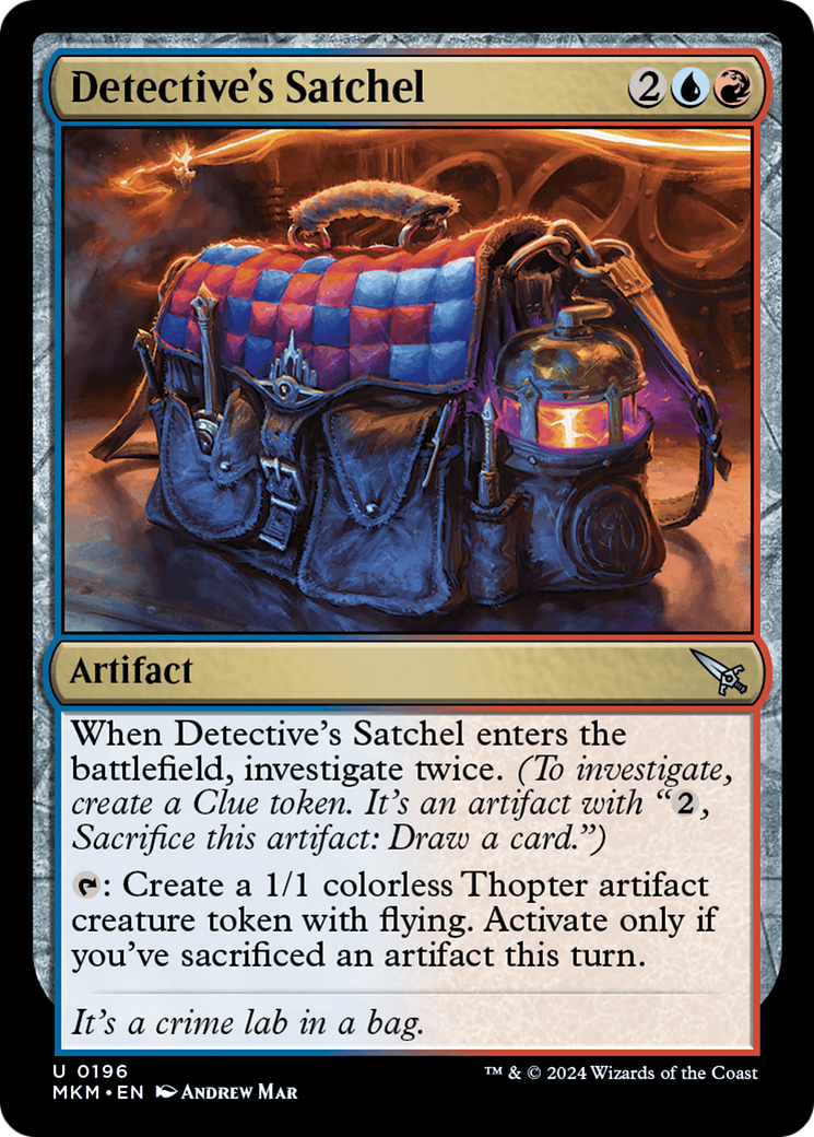 Detective's Satchel [Murders at Karlov Manor] | Boutique FDB TCG