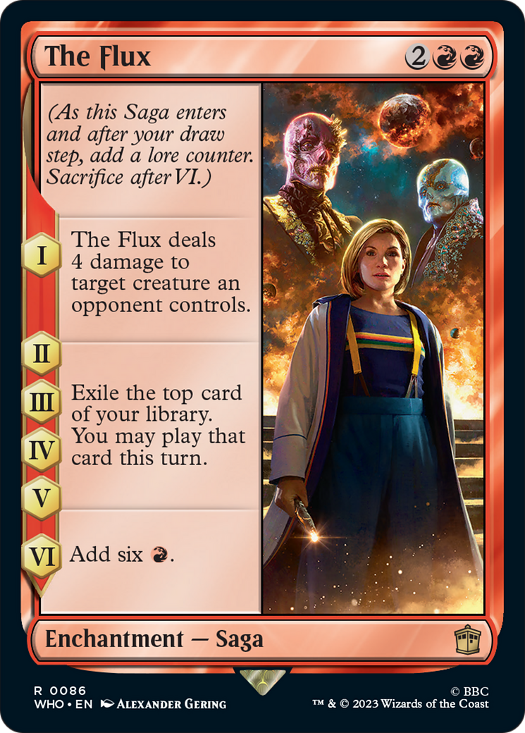 The Flux [Doctor Who] | Boutique FDB TCG