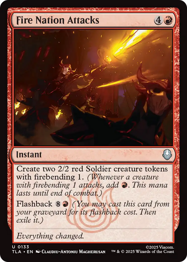 Fire Nation Attacks [Avatar: The Last Airbender] | Boutique FDB TCG