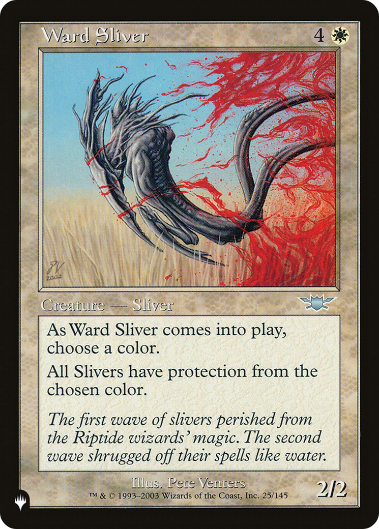 Ward Sliver [The List] | Boutique FDB TCG