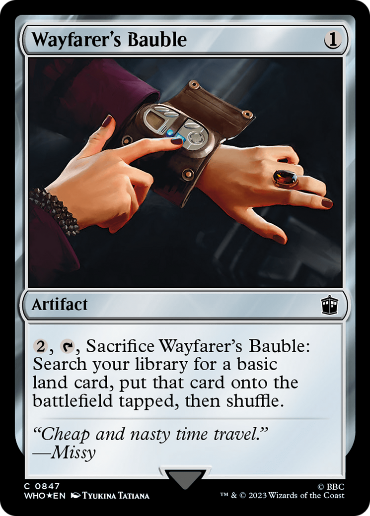 Wayfarer's Bauble (Surge Foil) [Doctor Who] | Boutique FDB TCG