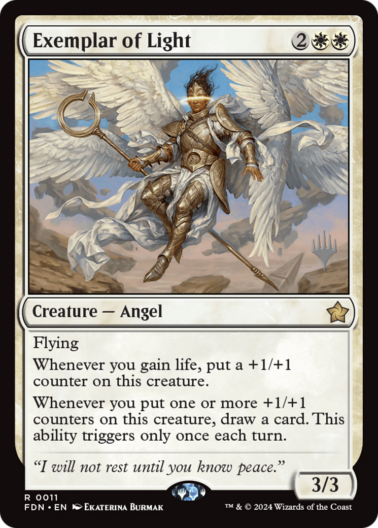 Exemplar of Light [Foundations Promos] | Boutique FDB TCG