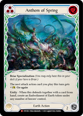 Anthem of Spring [DTD196] (Dusk Till Dawn) | Boutique FDB TCG