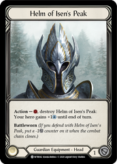 Helm of Isen's Peak [U-WTR042] (Welcome to Rathe Unlimited)  Unlimited Normal | Boutique FDB TCG