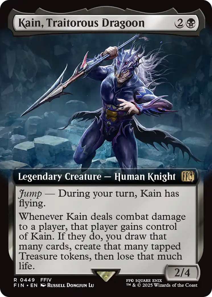 Kain, Traitorous Dragoon (Extended Art) [FINAL FANTASY] | Boutique FDB TCG