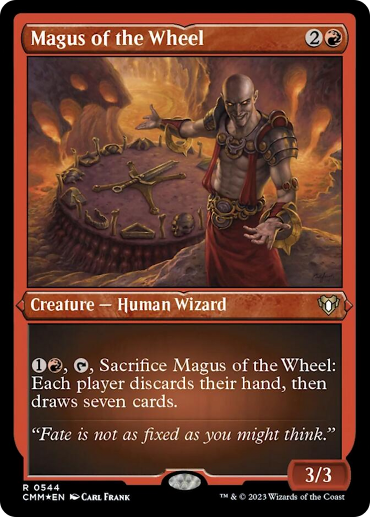 Magus of the Wheel (Foil Etched) [Commander Masters] | Boutique FDB TCG