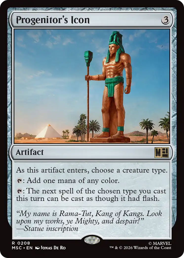 Progenitor's Icon [Marvel Super Heroes Commander] | Boutique FDB TCG